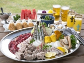 【夏季限定！人気Ｎｏ.１】シェフ特製バーベキュー！高原リゾートで過ごす夏♪≪スタンダードＢＢＱ≫